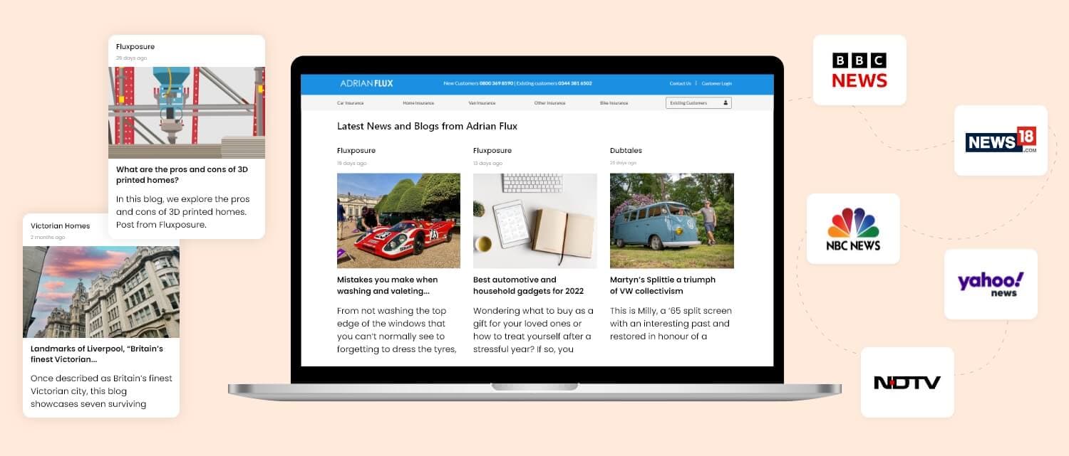 Article Feeds Web App